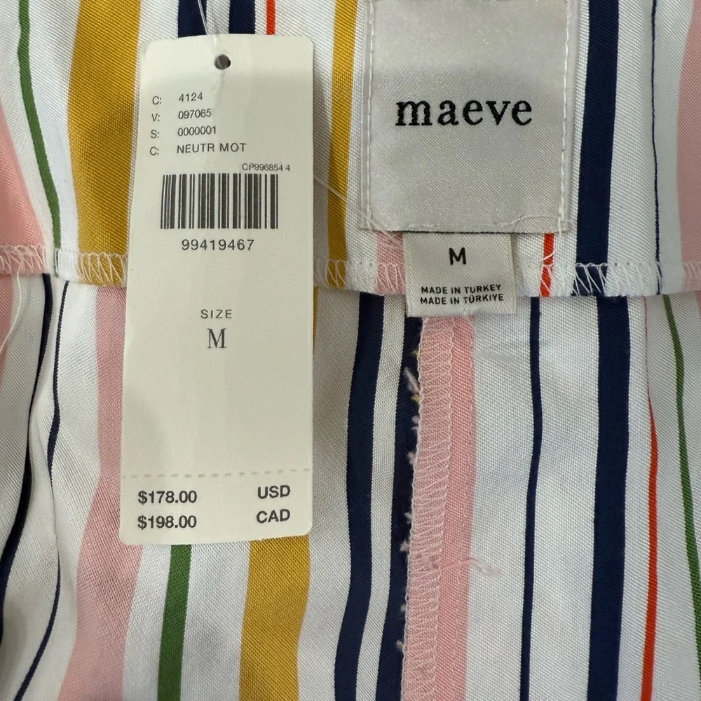 Maeve Easy Sleeveless Shirting Jumpsuit‎